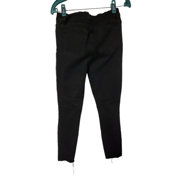 2 HARPER Skinny Distressed Raw Hem Jeans Size 27 High Rise - Picture 6 of 7